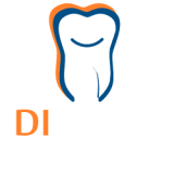 Logomarca DiDents quadrado para fundo escuro